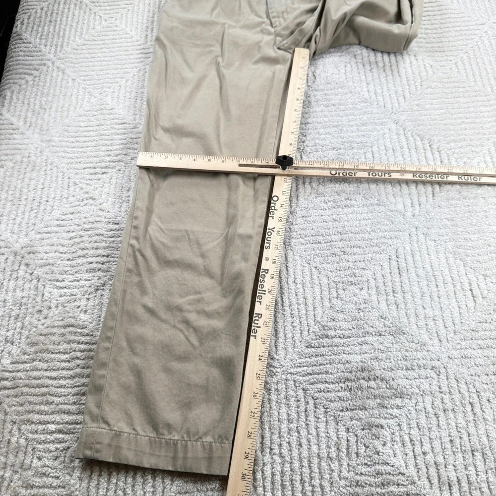 Polo Ralph Lauren Prospect Pant Mens 32x32 Khaki Cotton Chino Straight VTG Y2K